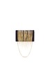 Main View - Click To Enlarge - STUART WEITZMAN - 'Angel Hair' fringe suede chain clutch
