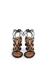 Figure View - Click To Enlarge - VALENTINO GARAVANI - 'Rockstud' leather strappy sandals