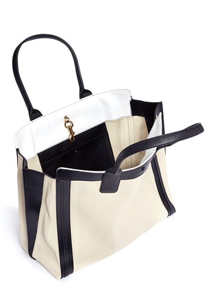 Detail View - Click To Enlarge - CHLOÉ - Alison medium leather shopping tote