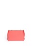 Back View - Click To Enlarge - CHLOÉ - Ghost flat leather crossbody bag
