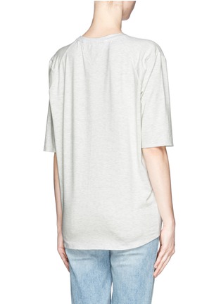 Back View - Click To Enlarge - THEORY - 'Cyle' Drop Shoulder T-shirt