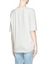 Back View - Click To Enlarge - THEORY - 'Cyle' Drop Shoulder T-shirt