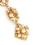 Detail View - Click To Enlarge - MIRIAM HASKELL - Pearl and crystal diamond drop stud earrings