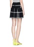Back View - Click To Enlarge - ALICE & OLIVIA - 'Kimbra' checkered drop waist plaid skirt