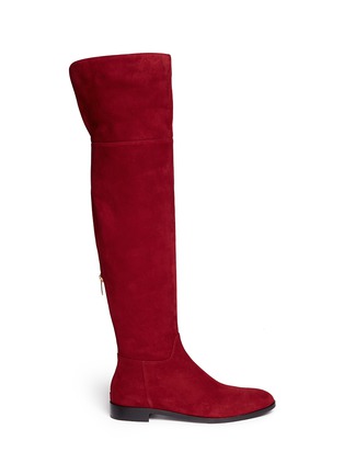 Main View - Click To Enlarge - SERGIO ROSSI - 'Scarpe Donna' suede boots
