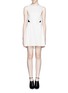 Main View - Click To Enlarge - ALICE & OLIVIA - 'Evan' ponte lace flare dress