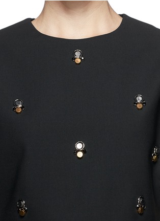 Detail View - Click To Enlarge - ELIZABETH AND JAMES - 'Colton' embellished cropped top 