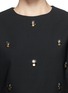 Detail View - Click To Enlarge - ELIZABETH AND JAMES - 'Colton' embellished cropped top 