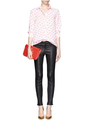 ALICE + OLIVIA - Willa flamingo print shirt - on SALE | Multi-colour ...