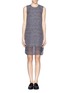 Main View - Click To Enlarge - THEORY - 'Hassil C' tweedscape print dress