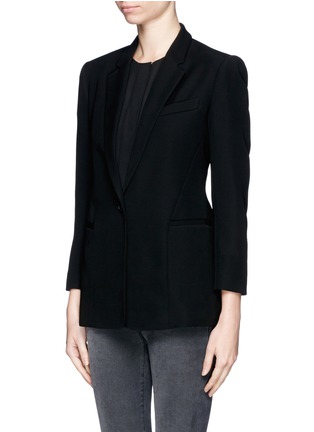 Front View - Click To Enlarge - THEORY - 'Lousine' Kuril Single-button Blazer