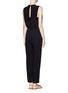 Back View - Click To Enlarge - THEORY - 'Remaline' layer jumpsuit