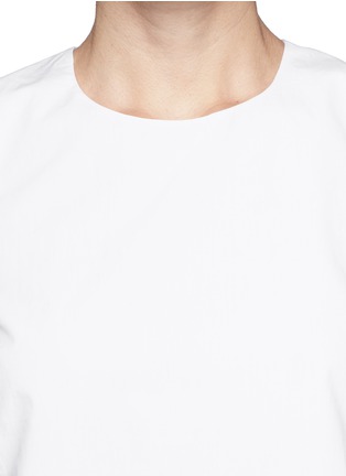 Detail View - Click To Enlarge - THEORY - 'Hodal' layer poplin top
