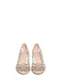 Figure View - Click To Enlarge - SERGIO ROSSI - 'Mermaid' crystal cutout pumps