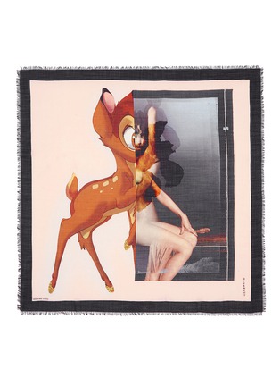 Main View - Click To Enlarge - GIVENCHY - Bambi print scarf