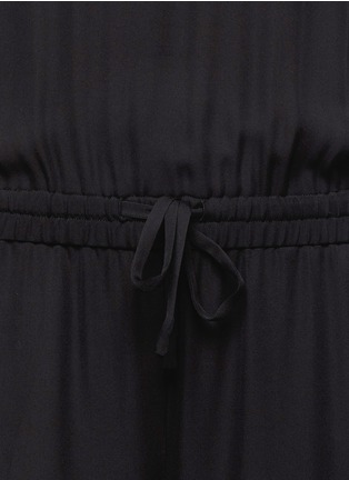 Detail View - Click To Enlarge - THEORY - Lortan drawstring silk jumpsuit