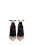 Figure View - Click To Enlarge - RENÉ CAOVILLA - Suede strass booties