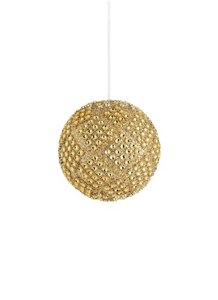 Main View - Click To Enlarge - SHISHI - Allover bell Glitter Ball Christmas ornament - Gold