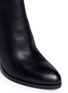 Detail View - Click To Enlarge - ALEXANDER WANG - 'Gabi' cutout heel leather ankle boots