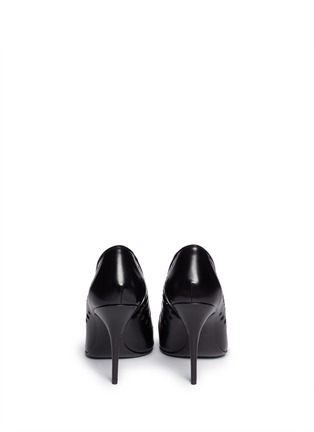 Back View - Click To Enlarge - ALEXANDER WANG - 'Magdalena' perforated leather pumps