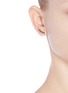 Figure View - Click To Enlarge - EDDIE BORGO - Cubic zirconia and enamel earrings