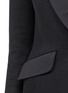 Detail View - Click To Enlarge - ST. JOHN - Piqué knit peak-lapel jacket