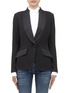 Main View - Click To Enlarge - ST. JOHN - Piqué knit peak-lapel jacket