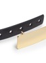 Detail View - Click To Enlarge - ST. JOHN - Gold-tone plate-buckle belt