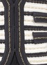 Detail View - Click To Enlarge - ST. JOHN - Striped wool-blend knitted jacket