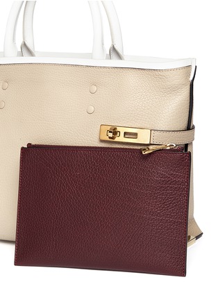 Detail View - Click To Enlarge - CHLOÉ - 'Charlotte' small leather tote
