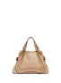 Back View - Click To Enlarge - CHLOÉ - 'Paraty' medium python leather bag
