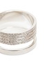 Detail View - Click To Enlarge - REPOSSI - 'Berbère Module' diamond 18k white gold two row ring
