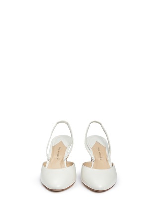 Front View - Click To Enlarge - PAUL ANDREW - 'Celestine' leather slingback pumps