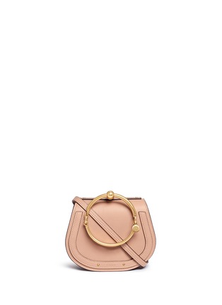 Main View - Click To Enlarge - CHLOÉ - 'Nile' small leather bracelet bag