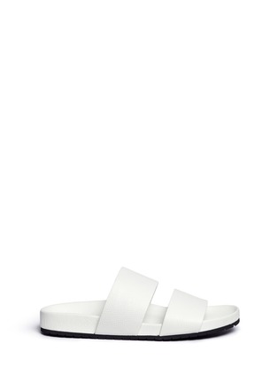Main View - Click To Enlarge - VINCE - 'Georgie' leather slide sandals