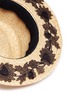 Detail View - Click To Enlarge - YUNOTME - 'Micha' floral lace panama straw hat