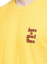 Detail View - Click To Enlarge - HAVE A GOOD TIME - Logo print cotton T-shirt