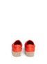 Back View - Click To Enlarge - OPENING CEREMONY - 'Cici Wrap' twill braided flatform skate slip-ons