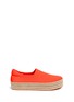 Main View - Click To Enlarge - OPENING CEREMONY - 'Cici Wrap' twill braided flatform skate slip-ons
