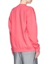 Back View - Click To Enlarge - ALEXANDER WANG - 'Mind Detergent' knit patch oversized sweatshirt