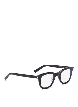 Figure View - Click To Enlarge - SAINT LAURENT - 'SL 141 Slim' acetate square optical glasses