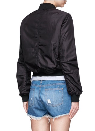 Back View - Click To Enlarge - TOPSHOP - MA1 bomber jacket