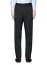 Main View - Click To Enlarge - GUCCI - Velvet trim cavalry twill pants