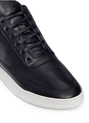 Detail View - Click To Enlarge - FILLING PIECES - 'Low Top' leather sneakers