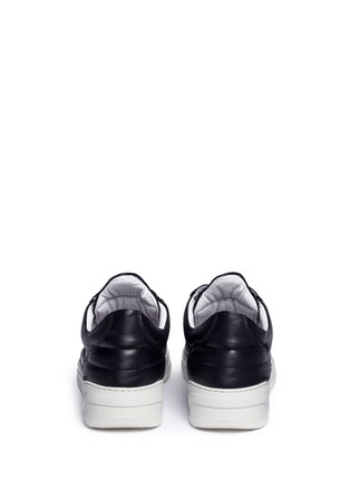 Back View - Click To Enlarge - FILLING PIECES - 'Low Top' leather sneakers