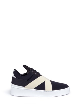 Main View - Click To Enlarge - FILLING PIECES - 'Bandage' neoprene sneakers