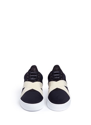 Figure View - Click To Enlarge - FILLING PIECES - 'Bandage' neoprene sneakers