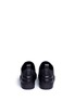 Back View - Click To Enlarge - FILLING PIECES - Entwine' woven leather low top slip-on sneakers