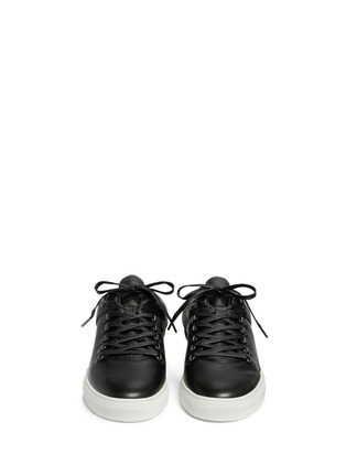 Front View - Click To Enlarge - FILLING PIECES - 'Mountain Cut' leather sneakers
