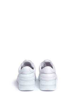 Back View - Click To Enlarge - FILLING PIECES - 'Astro' leather low top sneakers